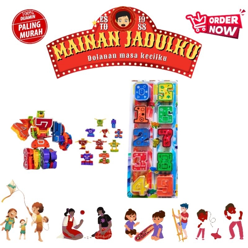 Harga Robot Angka 1 SET Terbaru Sep 2024 |BigGo Indonesia