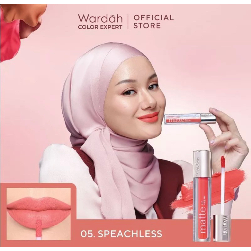 wardah exclusive matte lip cream ||wardah matte ||wardah lipstik