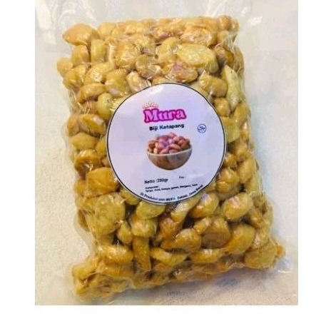 

(Mura) Biji Ketapang Manis Gurih kemasan Vacum 500 gram