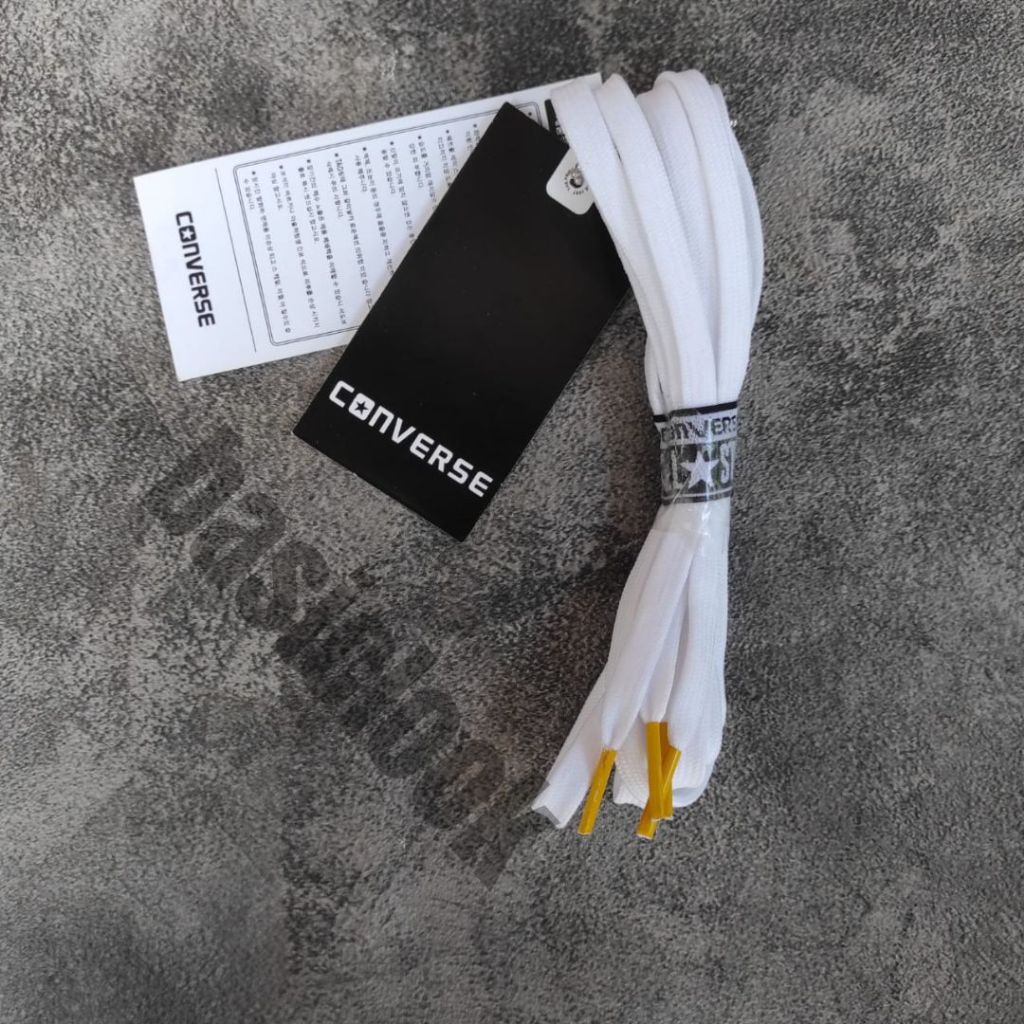 TALI SEPATU CONVERSE SHOELACES ORIGINAL / TALI SEPATU FLAT PIPIH  / TALI SEPATU SNEAKERS