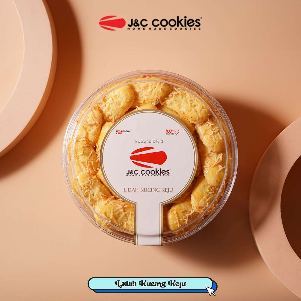 

J&C Cookies Reguler Lidah Kucing Keju