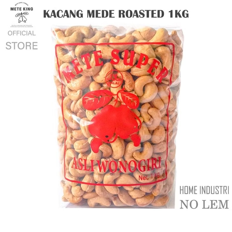 

Kacang Mede / Mete Wonogiri Oven Panggang 1kg