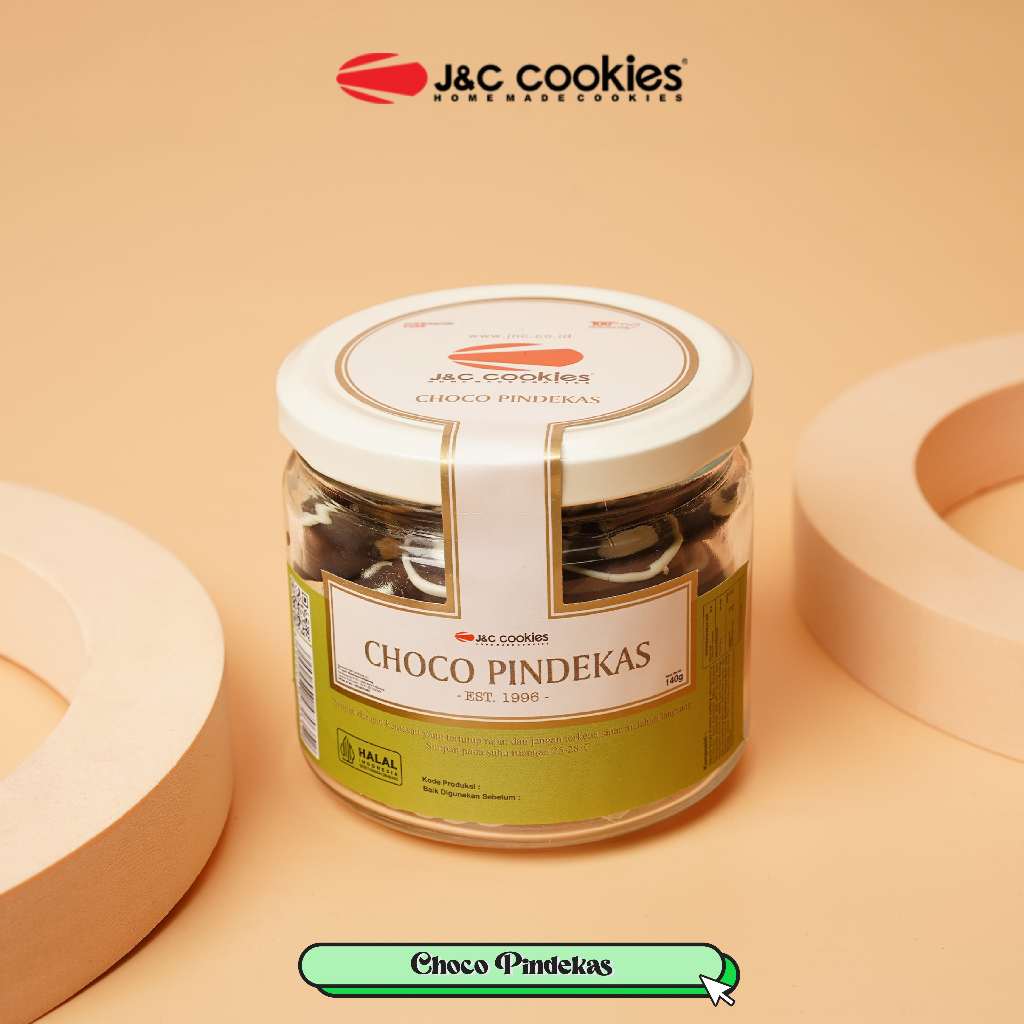 

J&C Cookies Kaca Choco Pindekas