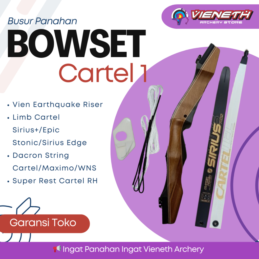 BOW SET CARTEL- STANDAR BOW