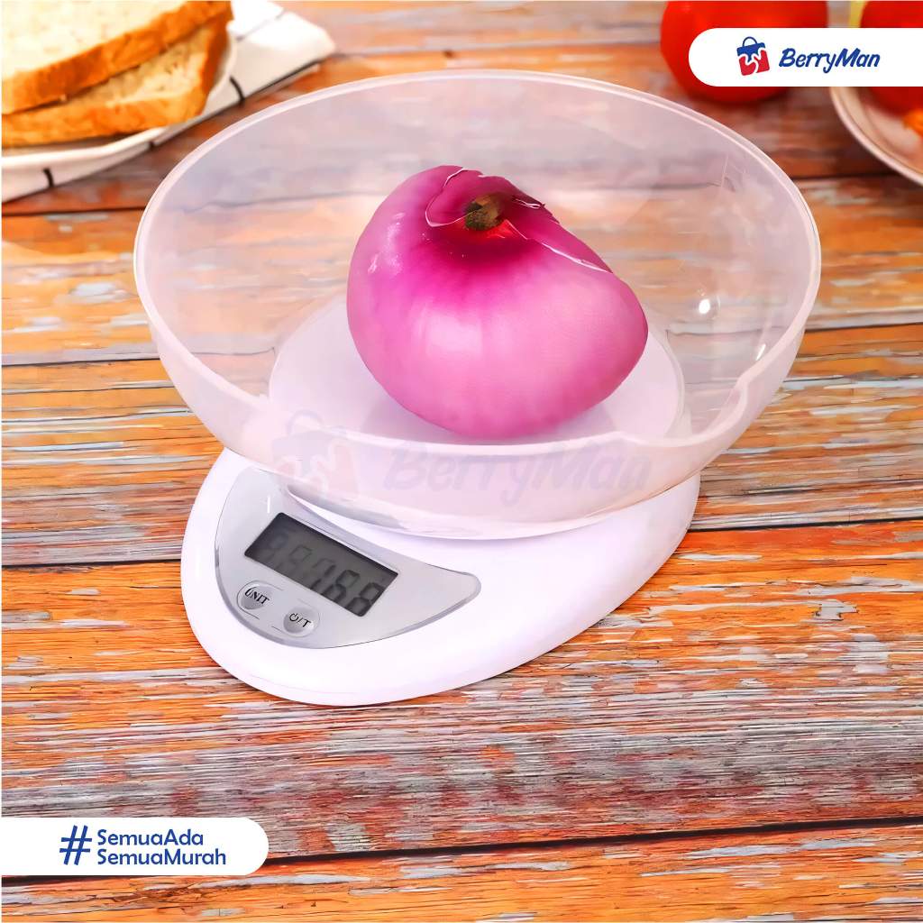 Benteng Onderdil Timbangan Dapur Digital Mangkok Display Digital Akurat & Presisi / Timbangan Kue