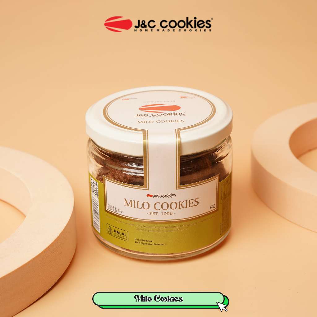 

J&C Cookies Toples Kaca Millo Cookies