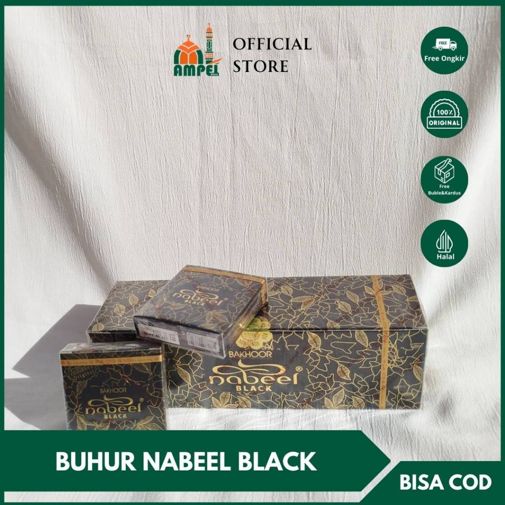 Dupa Arab Bakhoor Nabeel Original Nabeel Wow Nabeel Ghawi Nabeel Black