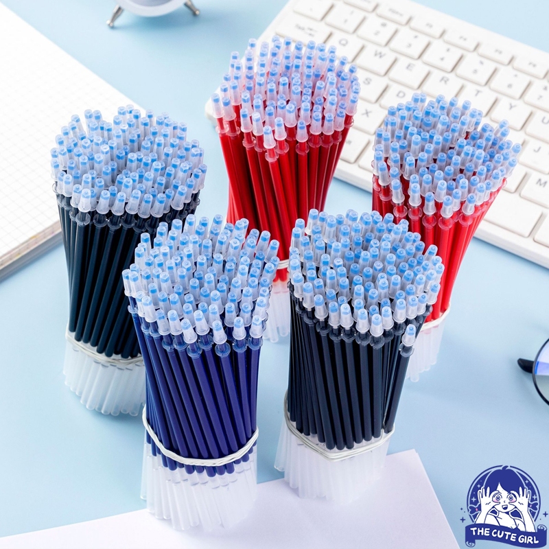 

20PCS Isi Pulpen/REFILL TINTA GEL ISI ULANG TINTA PULPEN PENA GEL REFILL 0.5MM-Stazioanrio