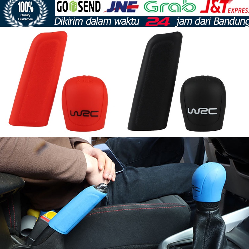 KODE C32L 1 Set Cover Knob Persneling  Rem Tangan Mobil Universal Bahan Silikon