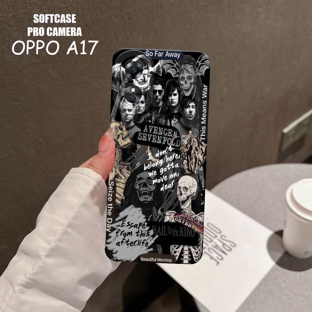 Case OPPO A17 - OPPO A17 Terbaru - Softcase OPPO A17  - Softcase Pro Camera - Casing Hp OPPO A17 - K