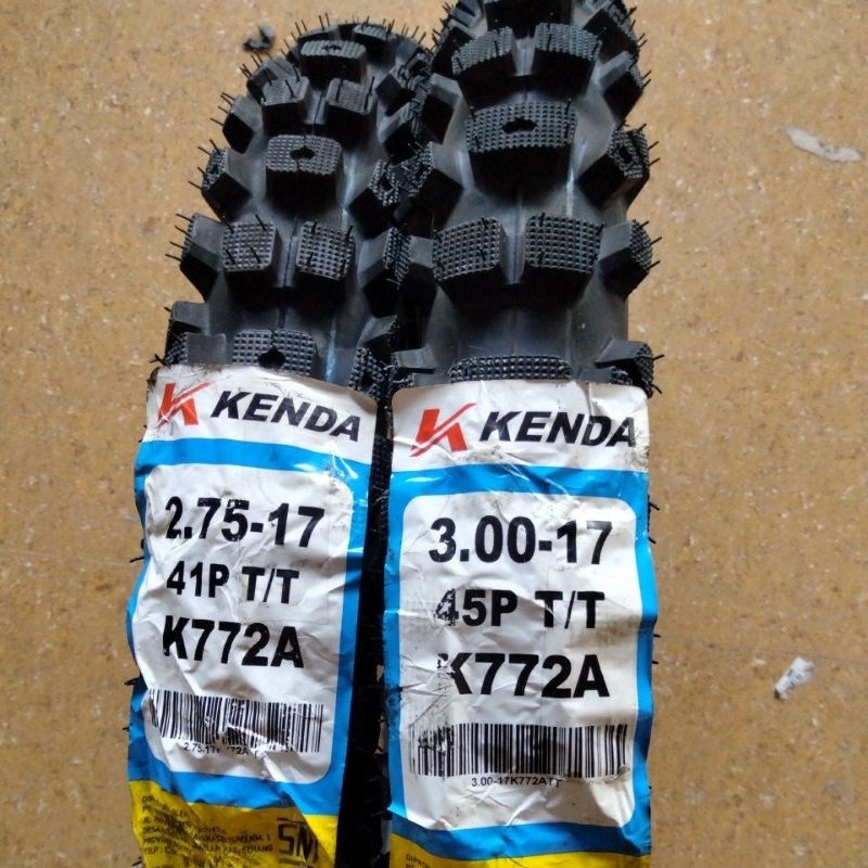 Ban Luar Trail KENDA Cross Ring 17 3.00-17 2.75-17 2.50-17 90/100-17 K772A K 772A 772 K772 A K785 MO