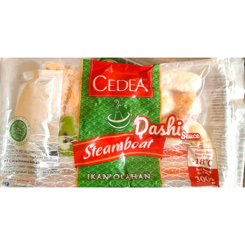 

Cedea steamboat dashi sauce 300gr