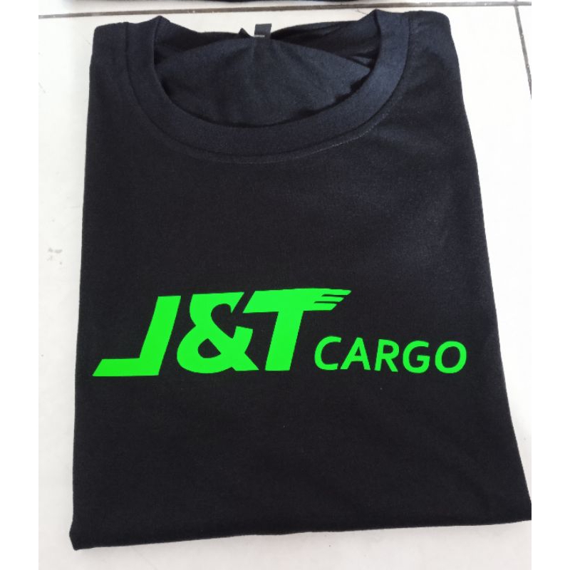 kaos jnt sablon digital print//kaos pria dewasa jnt cargo