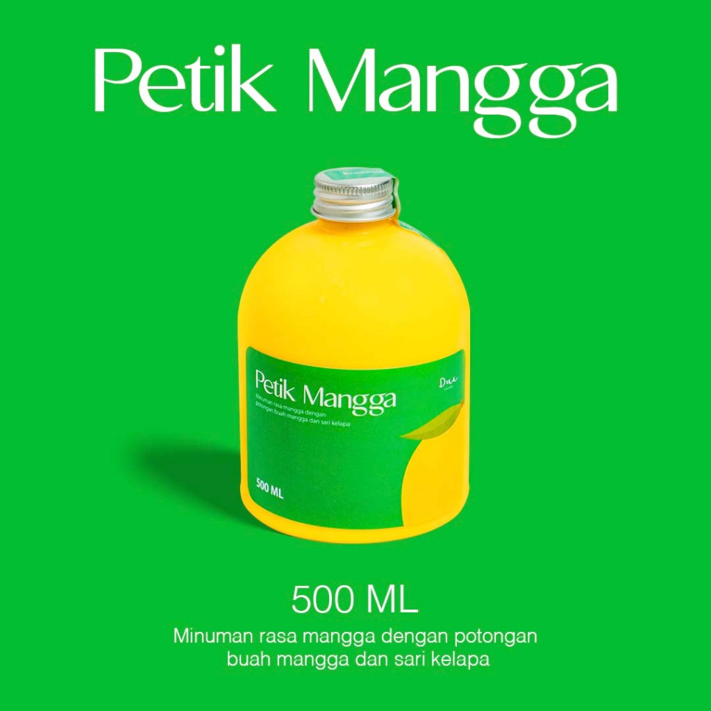 

Petik Mangga Dua Coffee Kemasan Botol 500ml