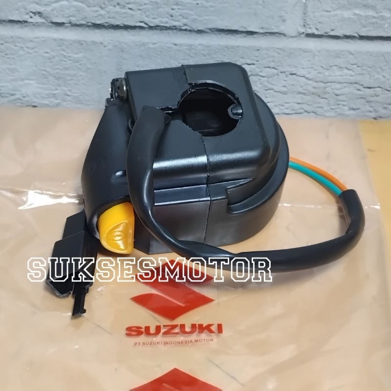 saklar holder tombol stater motor suzuki satria fu 150 old new