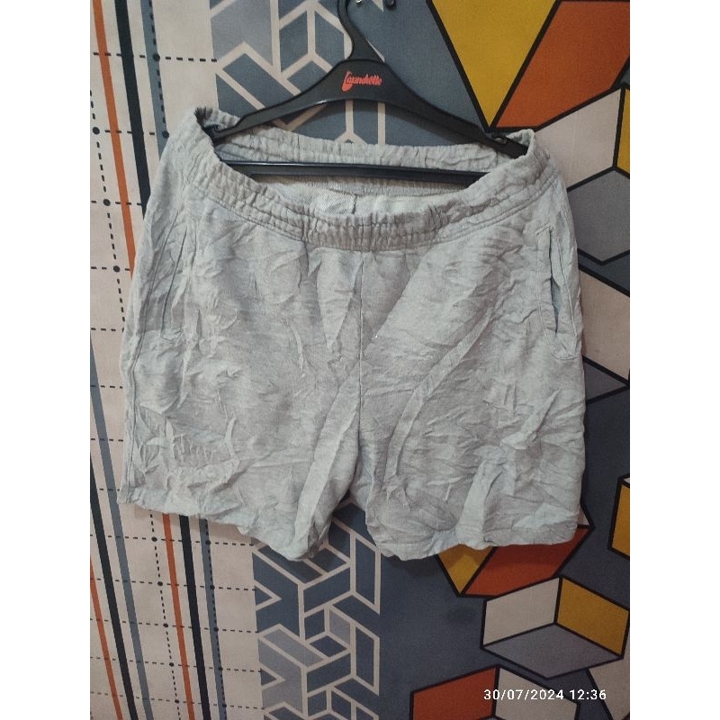 celana  musinsa bahan cotton warna abu