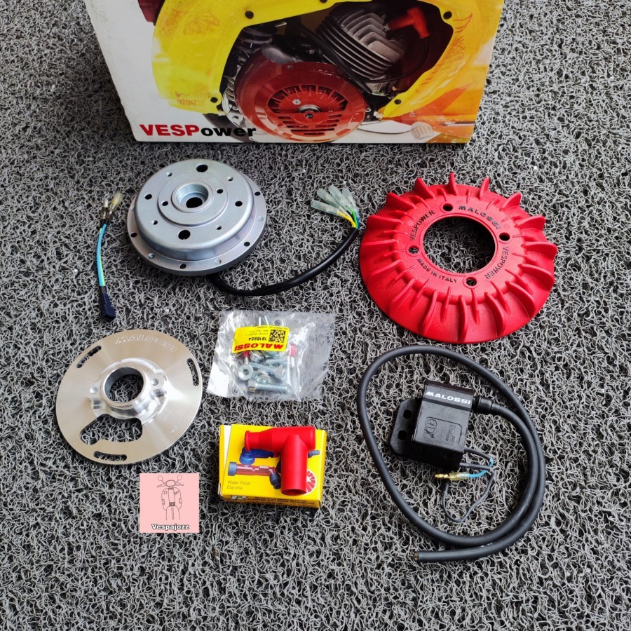 Pengapian Set MALOSSI Italy Utk Largeframe Vespa PX Excel Sprint