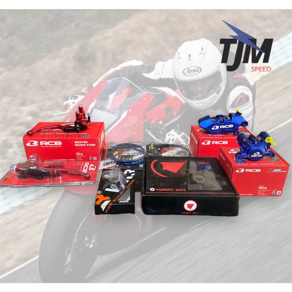 Paket kaliper RCB + master rem ninja 250fi non ABS