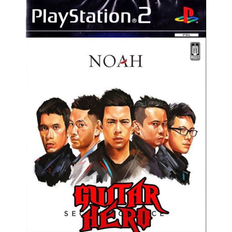 KASET GITAR HERO NOAH PS2 BURNING READY NO RETUR