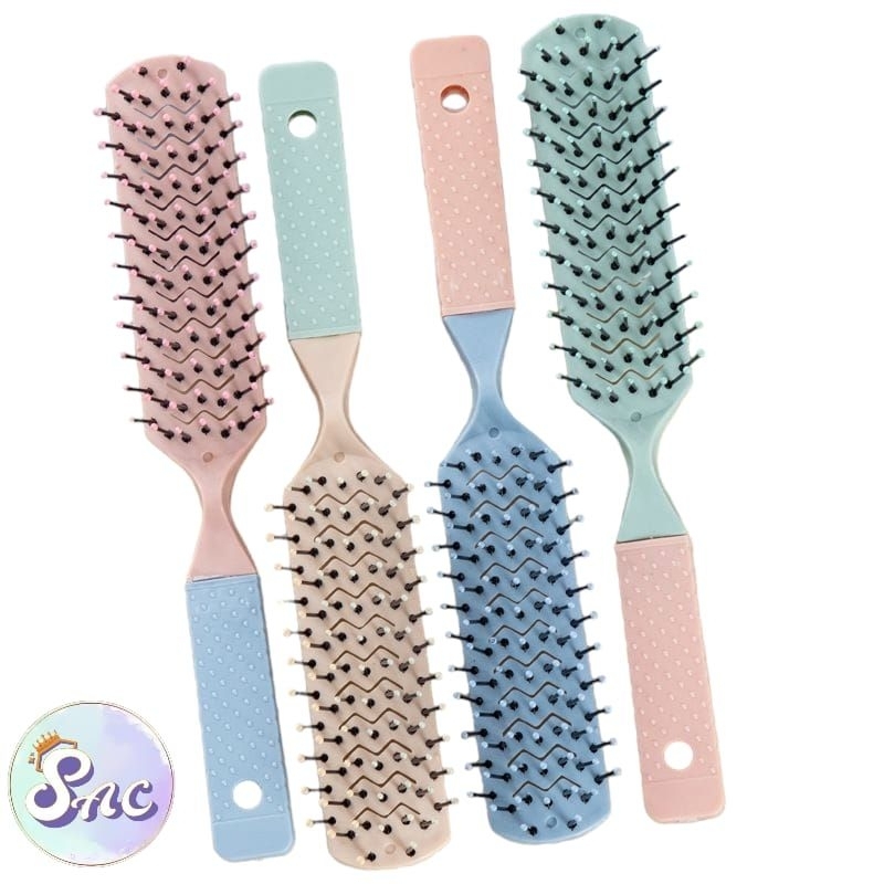 Sisir Blow Rambut Sisir Round Comb Sisir Gulung Rambur Roll Comb Sisir Gagang Comb Style