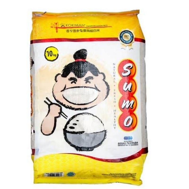 

Beras SUMO Kuning 10 Kg beras pulen berkualitas