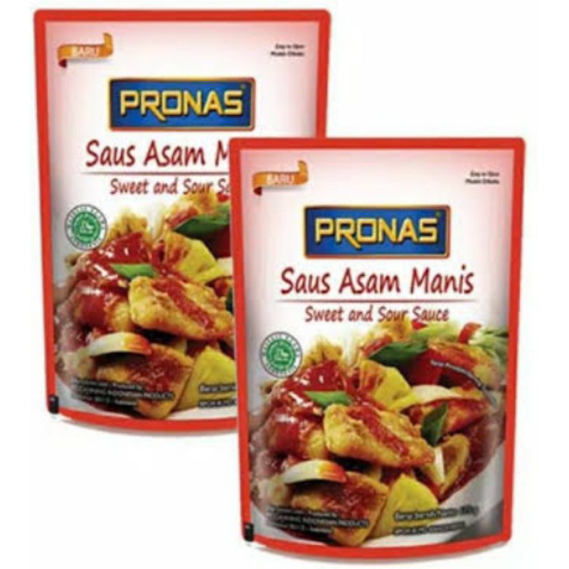 

Pronas Saus Asam Manis 175gr Pronas Sweet and sour Sauce