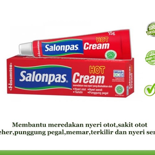 SALONPAS CREAM HOT