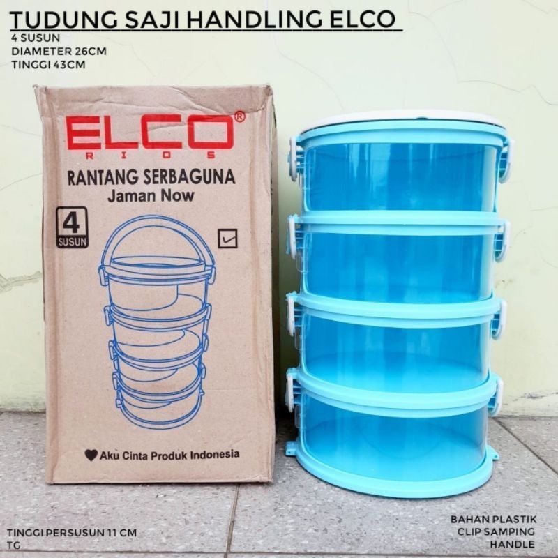 TUDUNG SAJI 4 SUSUN ELCO