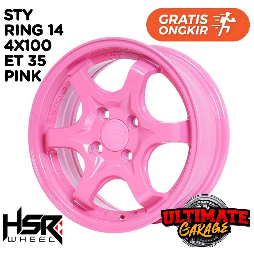 Promo Velg HSR Ring 14 Cocock Buat Jazz Vios Wuling Gratis Ongkir