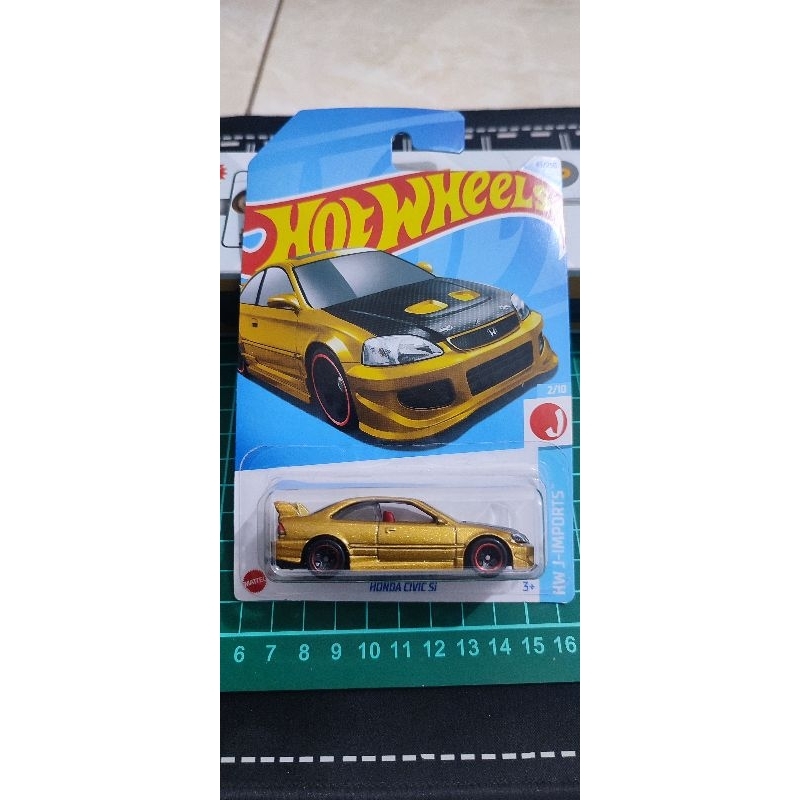 hot Wheels Civic SI Gold