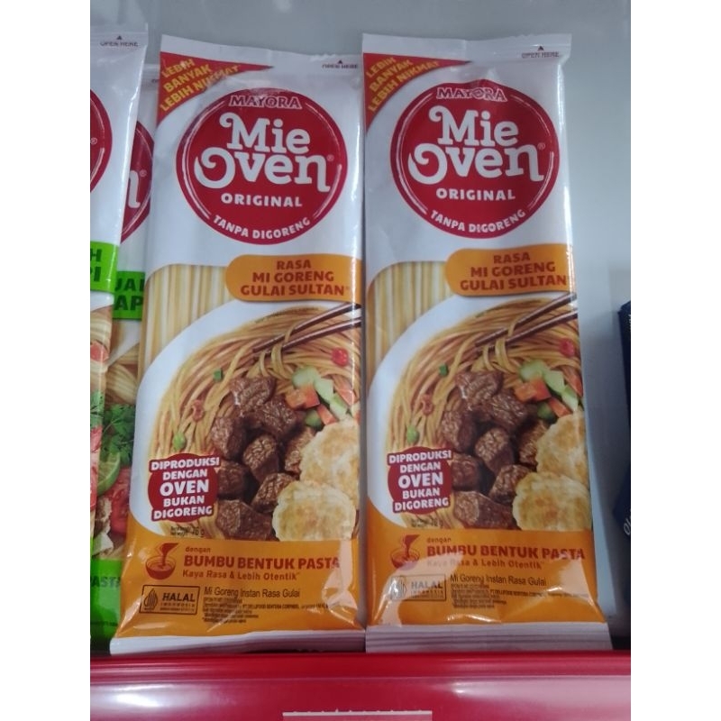 

Mie oven mayora instan Original tanpa digoreng