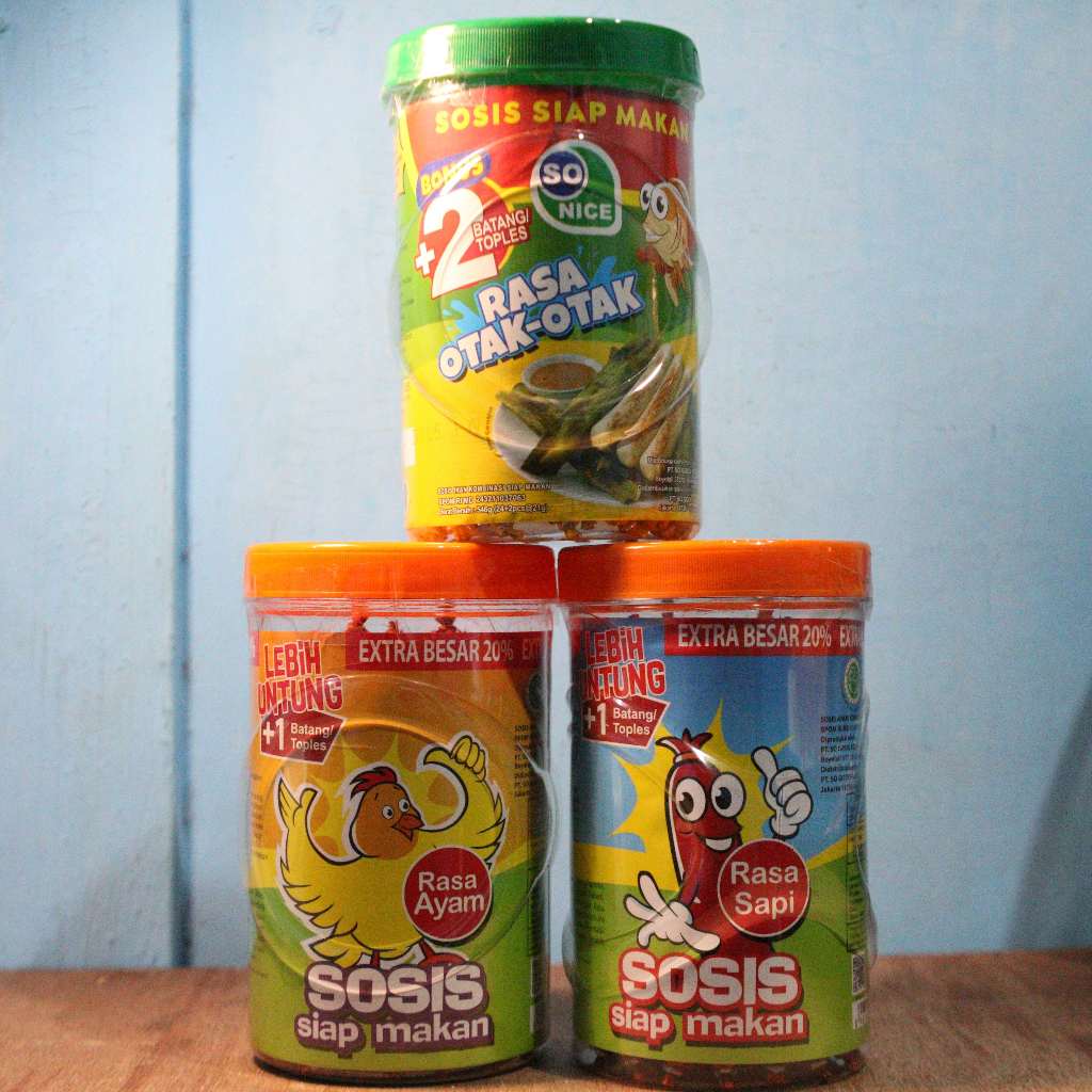 

Sosis So Nice Siap Makan (Isi 24 pcs)