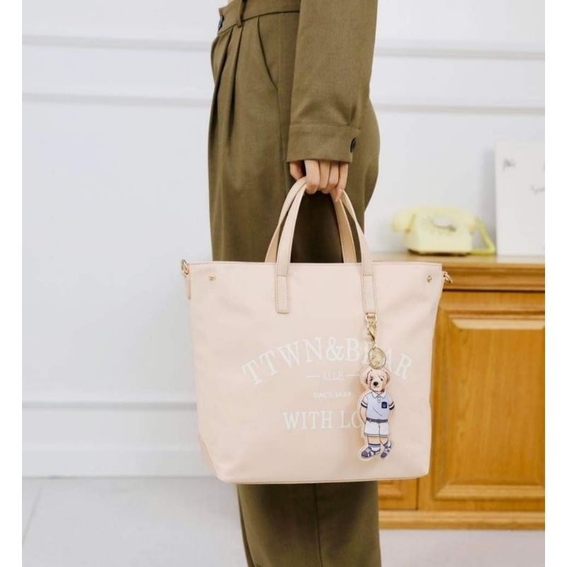 TTWN BEAR ORIGINAL TN3604 TOTE BAG - TAS TOTE TERBARU - TAS TTWN BEAR