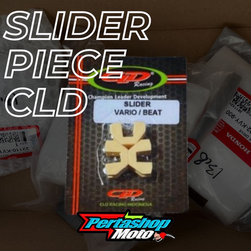 SLIDER PIECE CLD - karet tutup rumah roller MIO - NMAX - VARIO DR PULLEY - Piece slide