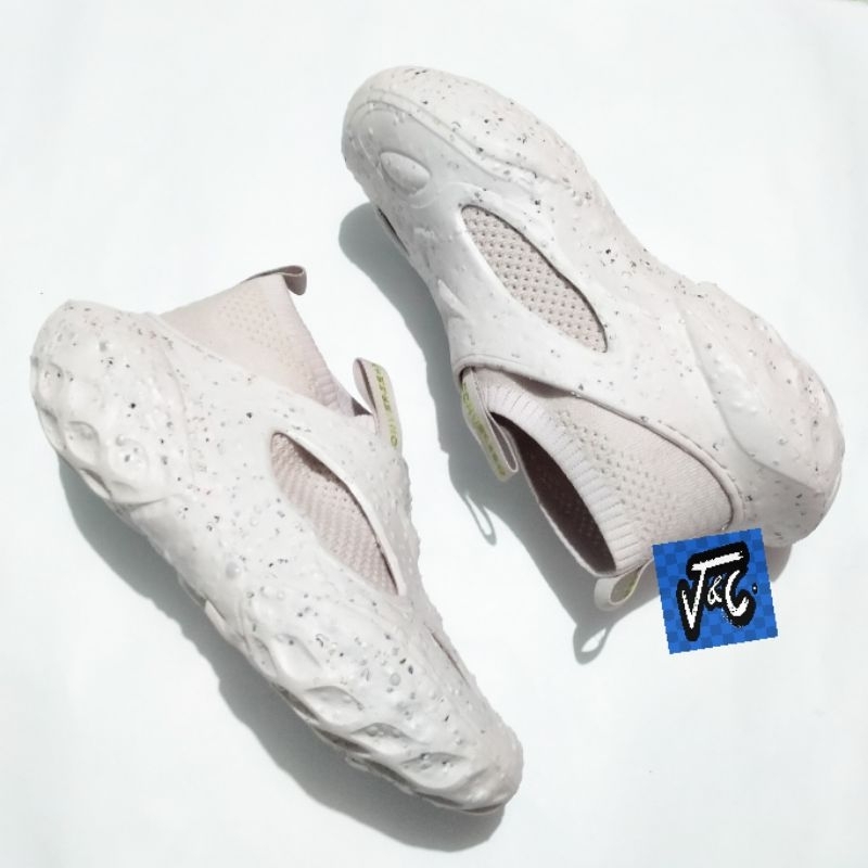 Sepatu Converse Sponge Cx Foam Crater Stretch Knit Slip On Barely Rose