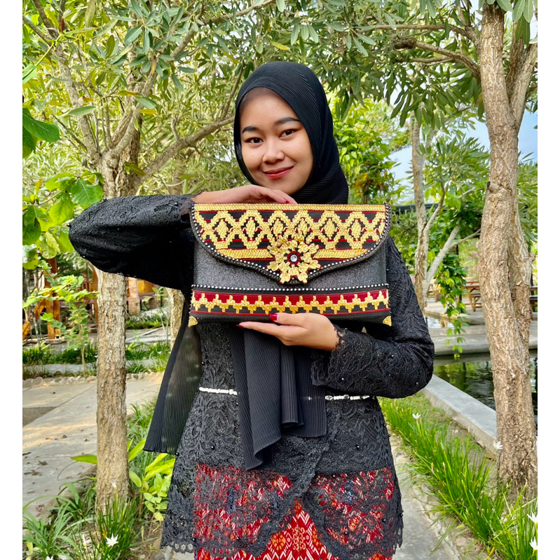 Tas Tapis Lampung/ Tas Jinjing/ Tas Pesta Wanita/ Cluth/ Dompet Pesta/ Cluth Pesta Wanita