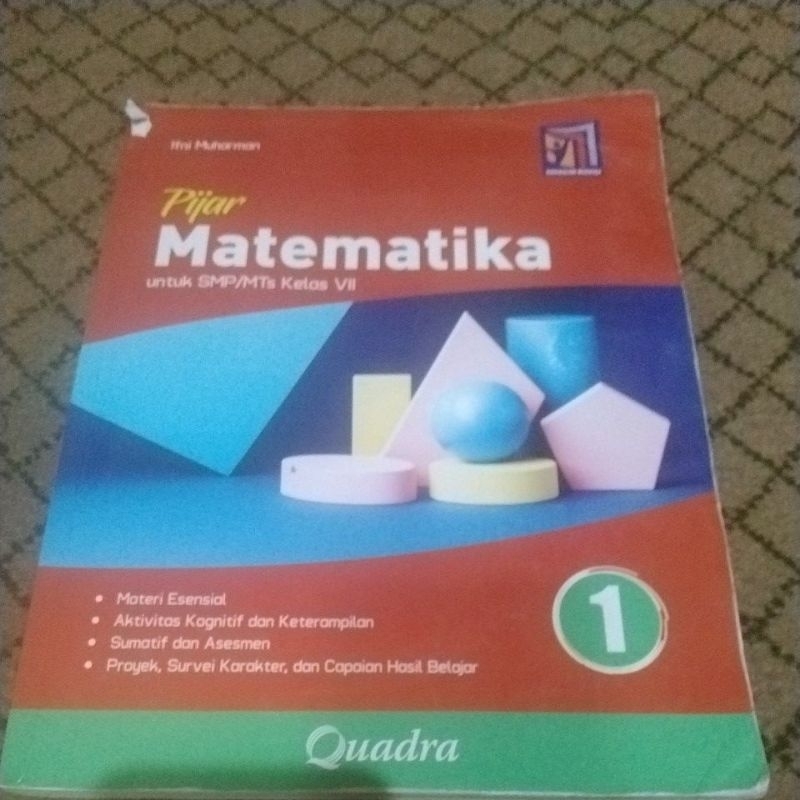 MATEMATIKA KURIKULUM MERDEKA SMP KELAS VII QUADRA