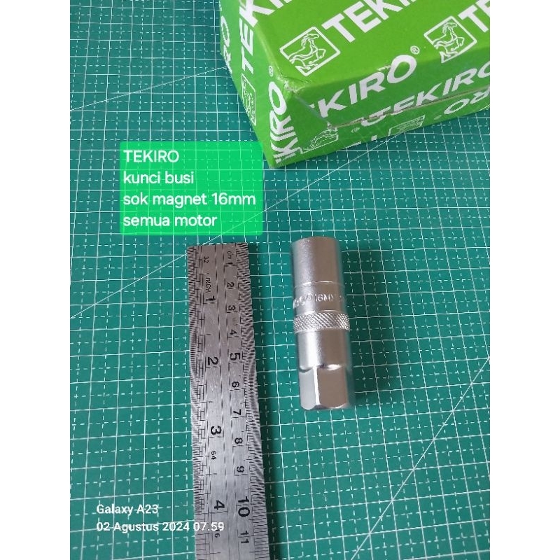 SOK KUNCI BUSI 16MM SEMUA MOTOR TEKIRO-BERMAGNET