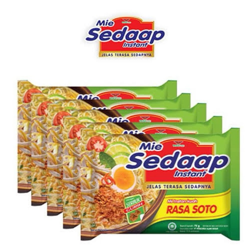 

mie sedap soto (kuah) 1pcs murah | mie instan