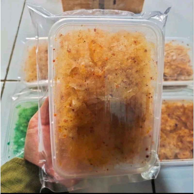 

Keripik kaca box 500ml murah cemilan enak pedas gurih