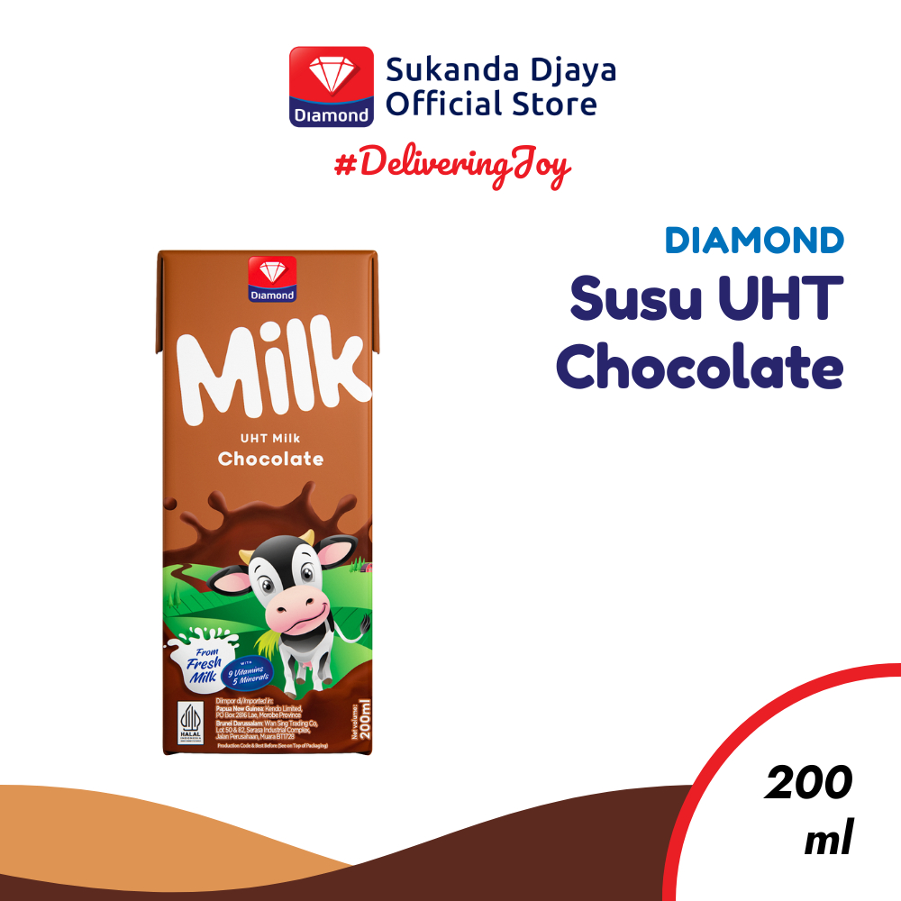

Diamond Milk Susu UHT Chocolate 200 ML