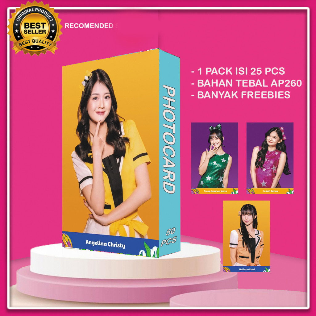 2 SISI "Photocard JKT48 untuk Para Fans,EDISI THEATER SEMENTARA ,TEAM RKJ & RAMUNE 12 PCS DUA SISI –