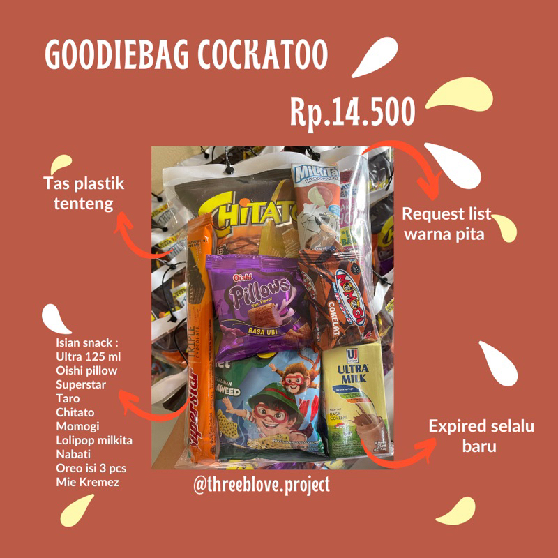 

Snack Ulang Tahun | Goodie Bag Snack