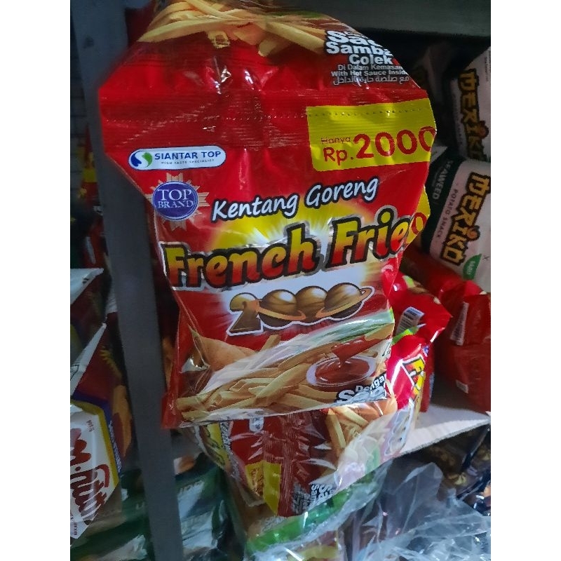 

snack kentang goreng french fries 2000an isi 4pcs