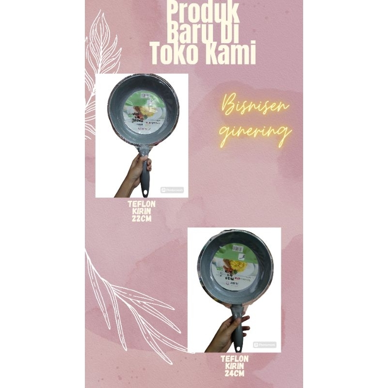 Teflon/wajan anti lengket Kirin sasando