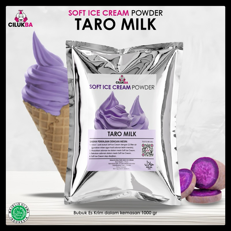 

Taro Milk Soft Ice Cream Powder 1 kg