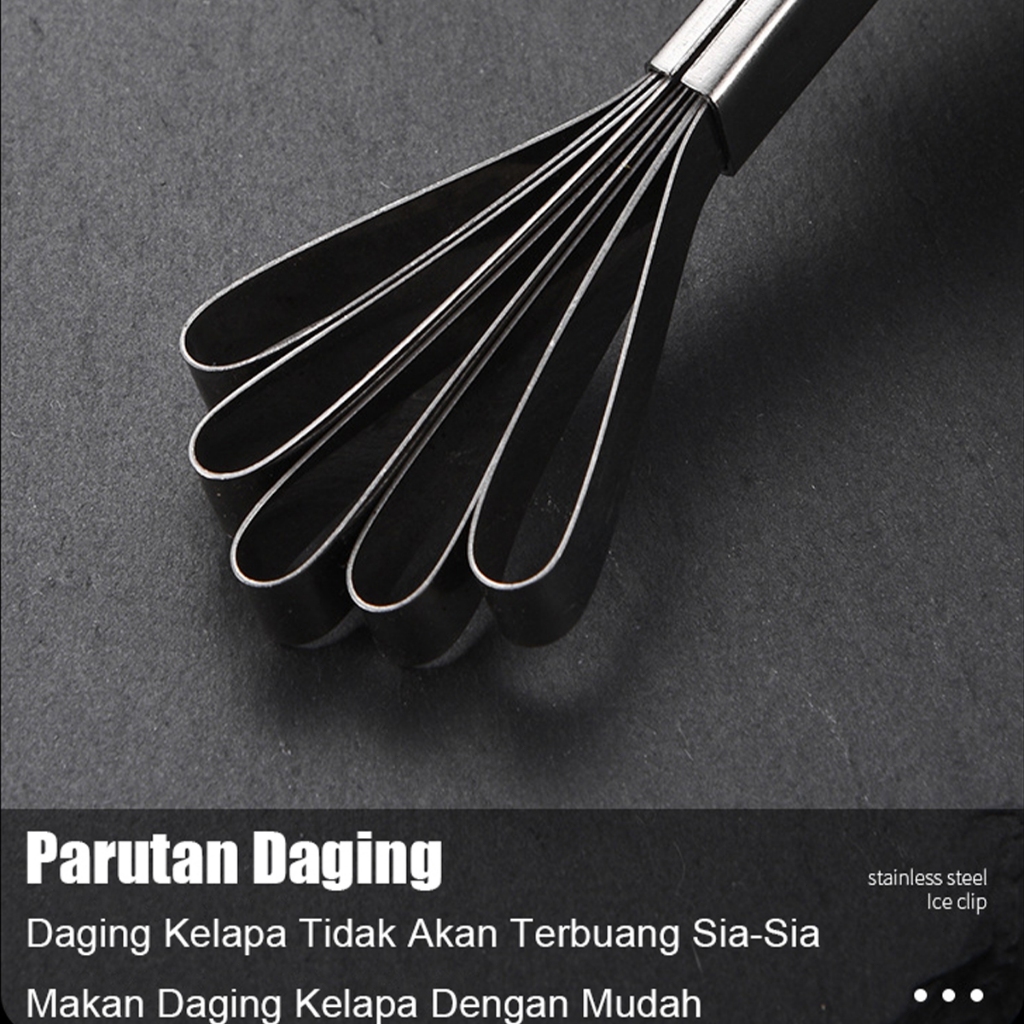 Fexon Cod Alat Buka Kelapa Set/Alat Pembuka Kelapa Profesional Mudah Buka Kelapa Muda