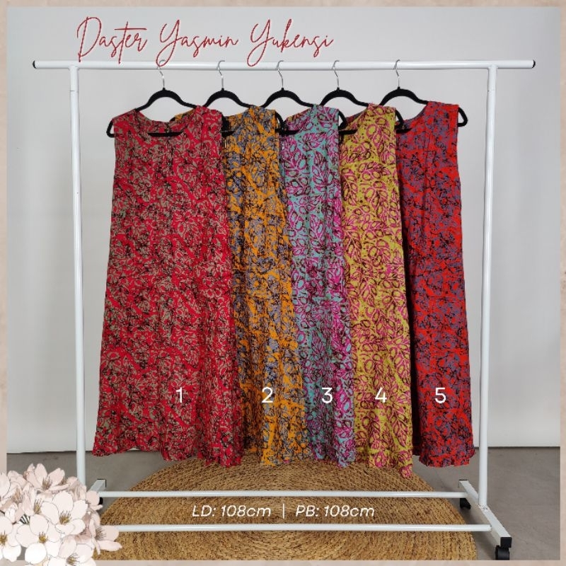 DASTER YASMIN YUKENSI | DASTER RAYON KAOS
