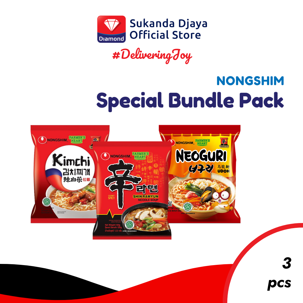 

Nongshim Mie Instan Special Bundle Pack