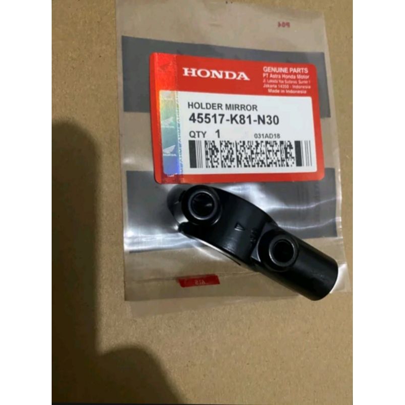 Dudukan Spion Beat Fi Esp Beat Pop Street Scoopy Fi Vario 125/150 LED Asli Original